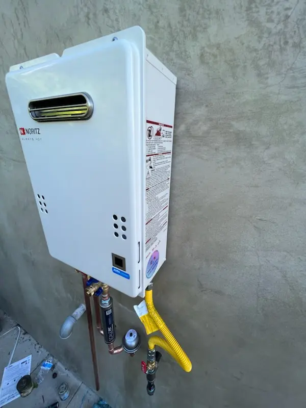 Tankless water heater installation for Bowie Mill Estates homes